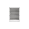 Ashley Kally Standing Bookcase | 3 Open Shelves | Matte White Wood | 41’’ BM327916