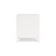 Ashley Kally Nightstand | 2 Drawers | Modern Matte White Wood Finish | 24’’ BM327919