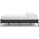 Ashley Alli Full Size Platform Bed | Matte Black Wood Frame with Laminate BM327921
