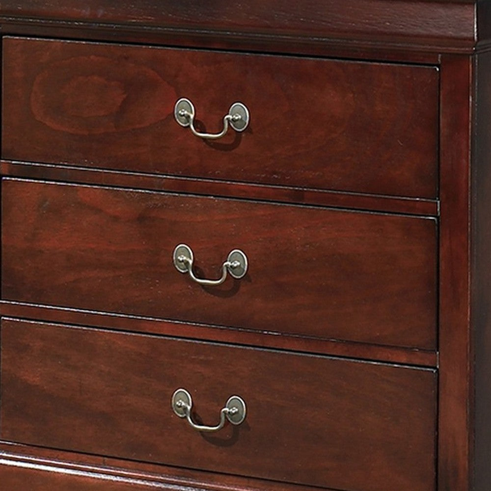 Ashley Deyr Wide Dresser | 6 Drawers | Bronze | Louis Philippe Molding Brown BM327957