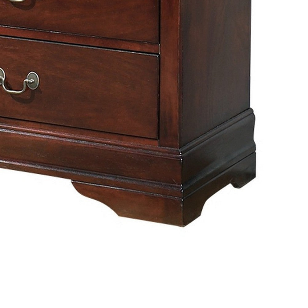Ashley Deyr Wide Dresser | 6 Drawers | Bronze | Louis Philippe Molding Brown BM327957