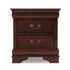 Ashley Deyr Nightstand | 2 Drawers | Bronze | Louis Philippe Molding Brown BM327959