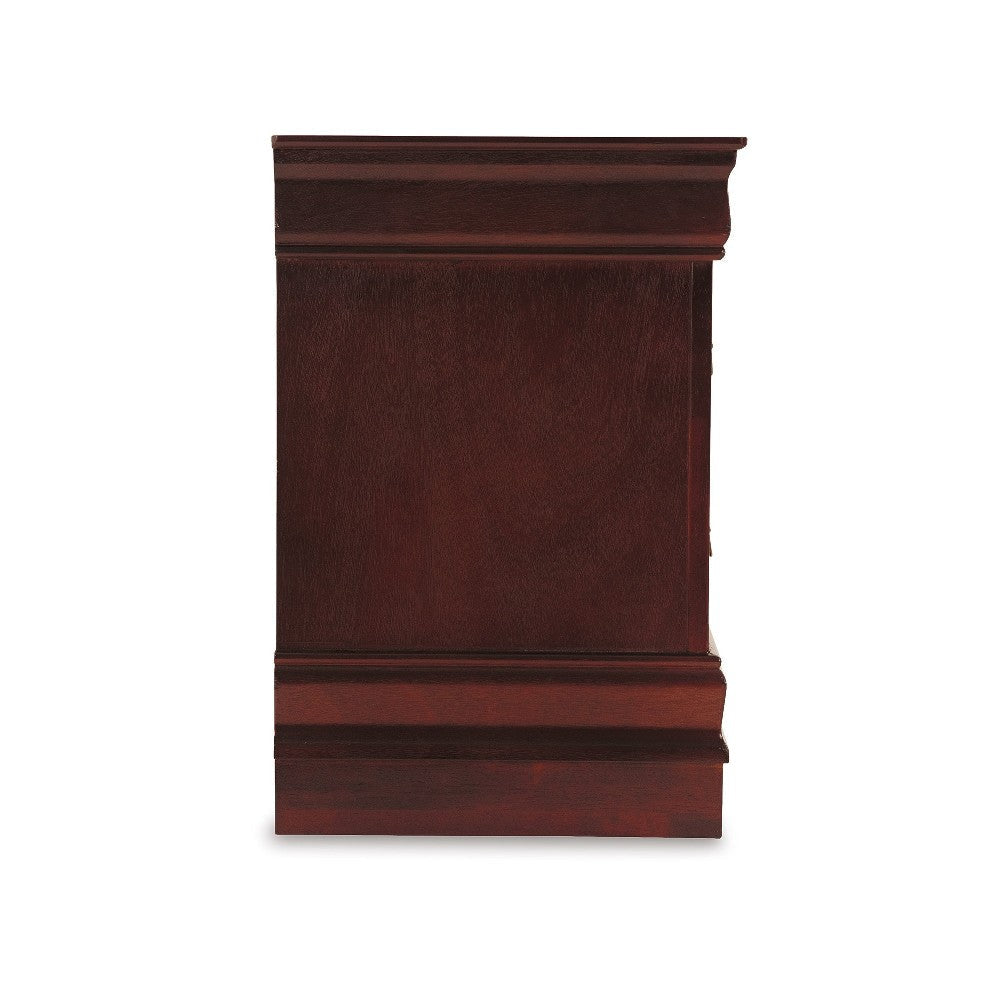 Ashley Deyr Nightstand | 2 Drawers | Bronze | Louis Philippe Molding Brown BM327959
