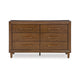 Ashley Jeyn Wide Dresser | 6 Drawers | Traditional Dark Brown Solid Hardwood BM327966