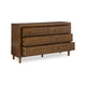 Ashley Jeyn Wide Dresser | 6 Drawers | Traditional Dark Brown Solid Hardwood BM327966