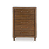 Ashley Jeyn Tall Dresser Chest | 5 Drawer | Traditional Dark Brown Solid Wood BM327967