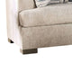 Lewis Sofa with 4 Accent PIllows 92 Inch Cream Polyester BM327993
