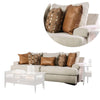 Adow Sofa, 4 Accent PIllows 1 Lumbar 101 Inch Sand Caramel BM328001