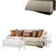Adow Sofa, 4 Accent PIllows 1 Lumbar 101 Inch Sand Caramel BM328001