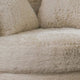 Rane Swivel Accent Chair Beige Chenille 2 Throw Pillows Barrel Back