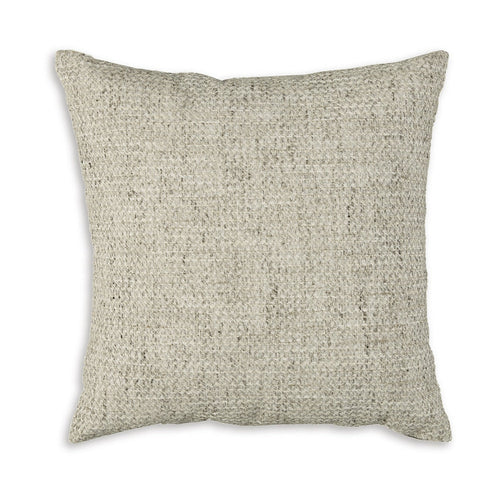Ashley Square Accent Throw Pillow | 20" | Woven Gray Polyester | Polyfill