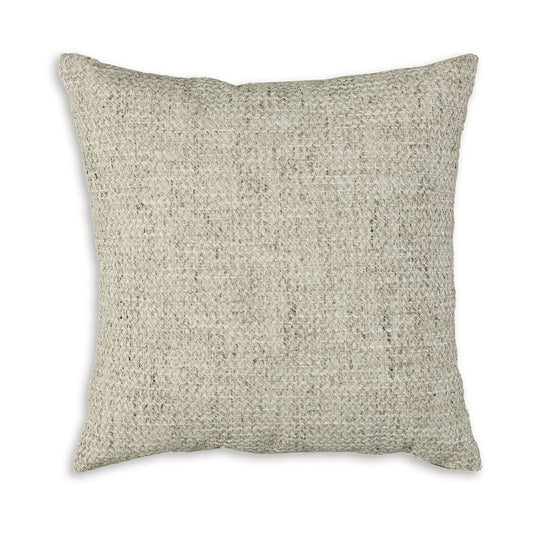 Ashley Square Accent Throw Pillow | 20" | Woven Gray Polyester | Polyfill