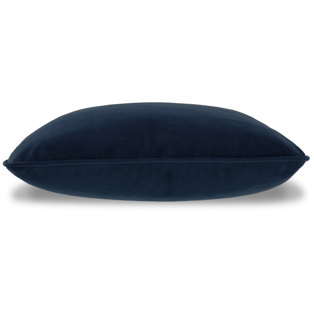 Ashley Wali Square Accent Throw Pillow | 20’’ | Feather Fill | Blue Polyester BM328065
