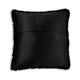 Ashley Dift Square Accent Throw Pillow | 20’’ | Black Faux Rabbit Fur Face BM328072