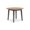Ashley Gasy Dining Table | Extendable 26-42" | Dark Brown Wood | 2 Leaves