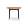 Ashley Gasy Dining Table | Extendable 26-42’’ | Dark Blue | Wood | 2 Leaves BM328076