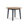 Ashley Gasy Dining Table | Extendable 26-42" | Dark Blue | Wood | 2 Leaves