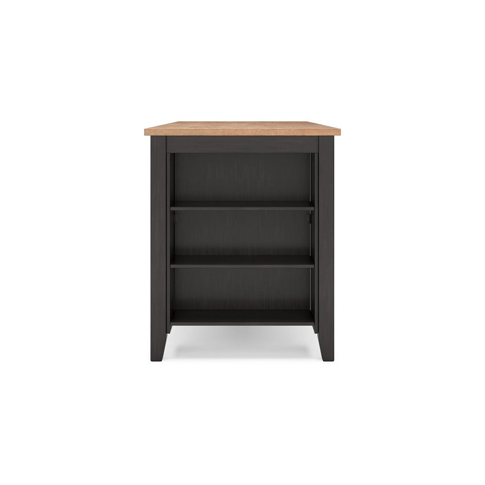 Ashley Gasy Counter Height Dining Table | 60" | Brown | Mango Wood Veneer