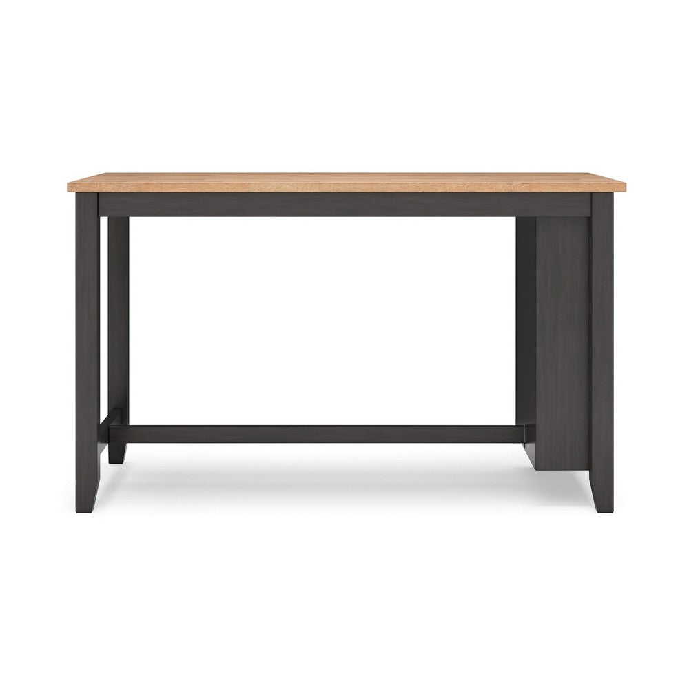 Ashley Gasy Counter Height Dining Table | 60" | Brown | Mango Wood Veneer