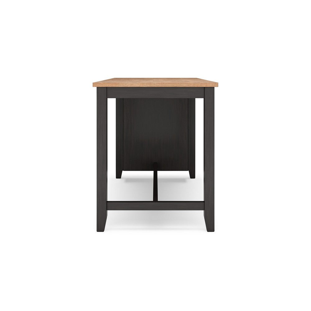 Ashley Gasy Counter Height Dining Table | 60" | Brown | Mango Wood Veneer