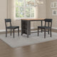 Ashley Gasy Counter Height Dining Table | 60" | Brown | Mango Wood Veneer