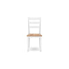Ashley Gasy Dining Chair Set of 2 | 22’’ White and Brown Mango Wood Veneer BM328083