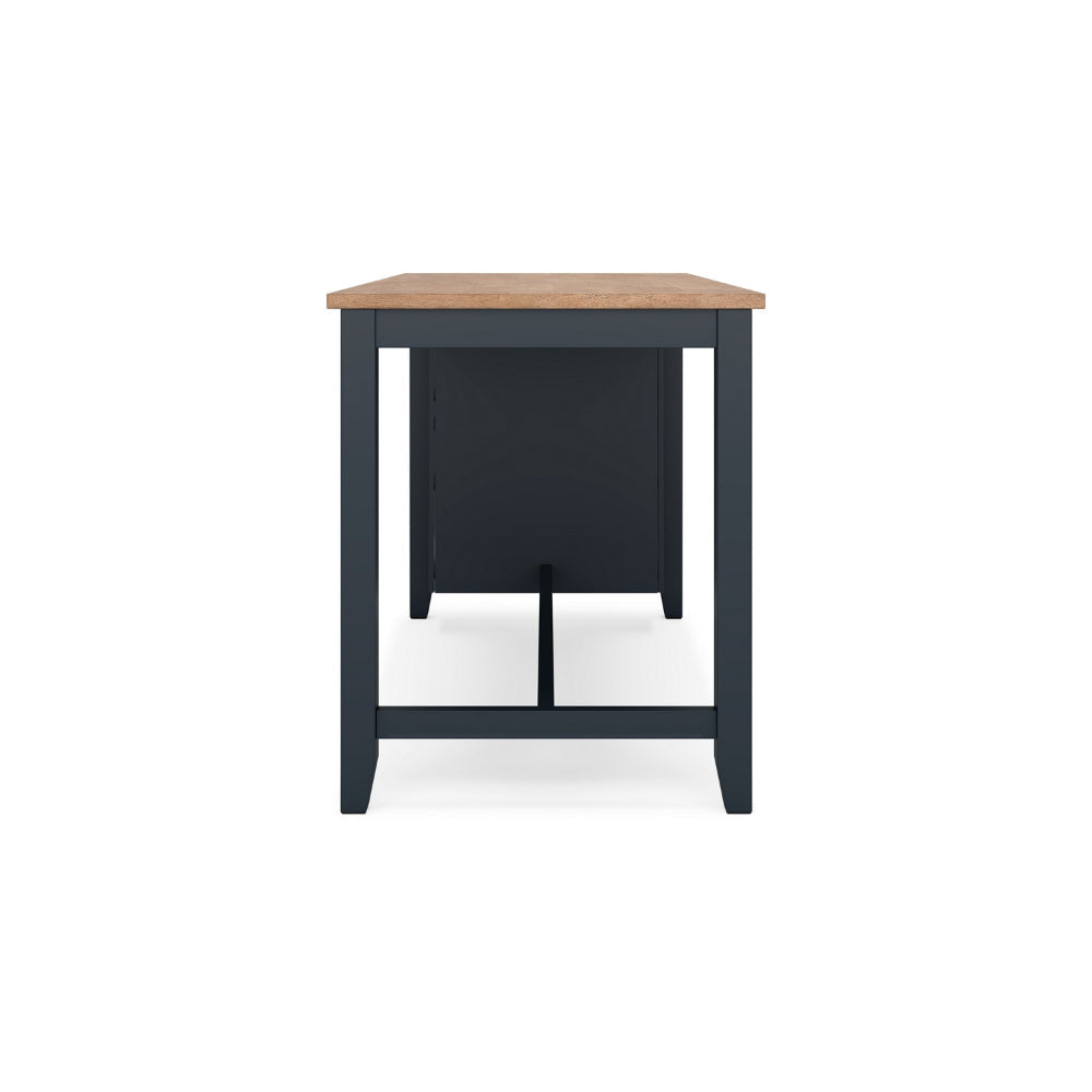 Ashley Gasy Counter Height Dining Table | 60’’ | Dark Blue Brown Mango Wood BM328090