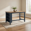 Ashley Gasy Counter Height Dining Table | 60" | Dark Blue Brown Mango Wood