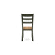 Ashley Gasy Dining Side Chair Set of 2 | Dark Green Solid Wood | Contoured BM328093