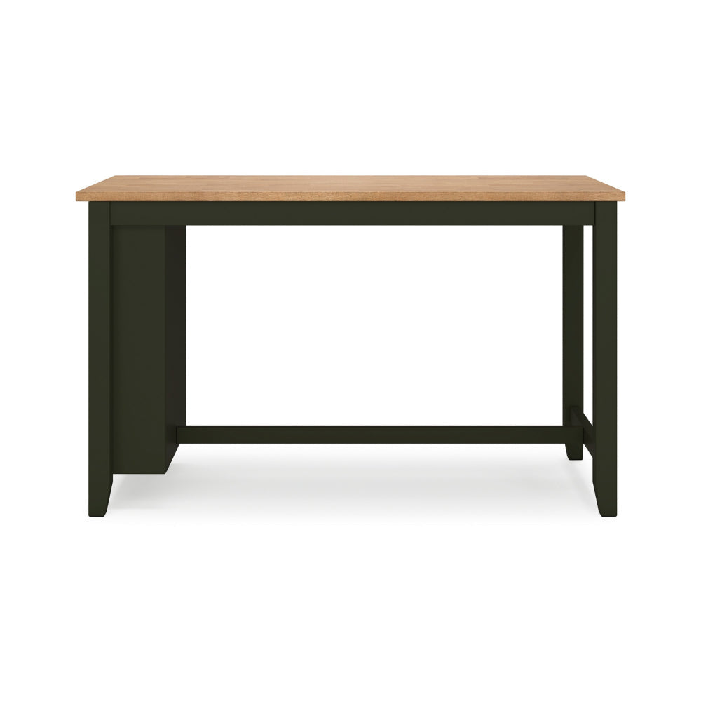 Ashley Gasy Counter Height Dining Table | 60’’ | Dark Green Mango Wood | Brown BM328095