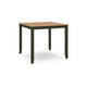 Ashley Gasy Counter Height Dining Table Set | 4 Chairs | Green Wood | Brown BM328096