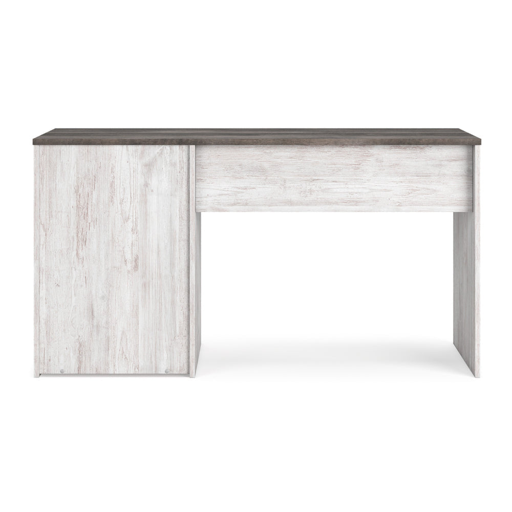 Ashley Shawn Home Office Desk | 54’’ Rectangular Top w Side Drawers | Gray BM328113