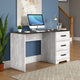Ashley Shawn Home Office Desk | 54" Rectangular Top w Side Drawers | Gray