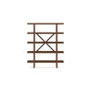 Ashley Jeyn Bookcase | 5 Fixed Display Shelves | 70’’ Natural Brown Wood BM328116