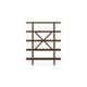 Ashley Jeyn Bookcase | 5 Fixed Display Shelves | 70’’ Natural Brown Wood BM328116