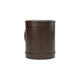 Ashley Jeno Home Office Desk | 2 Half Round Ribbed Doors | Brown Wood 63’’ BM328124