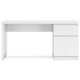 Ashley Onira Home Office Desk | 60’’ Rectangular Top w Drawer | White Wood BM328131
