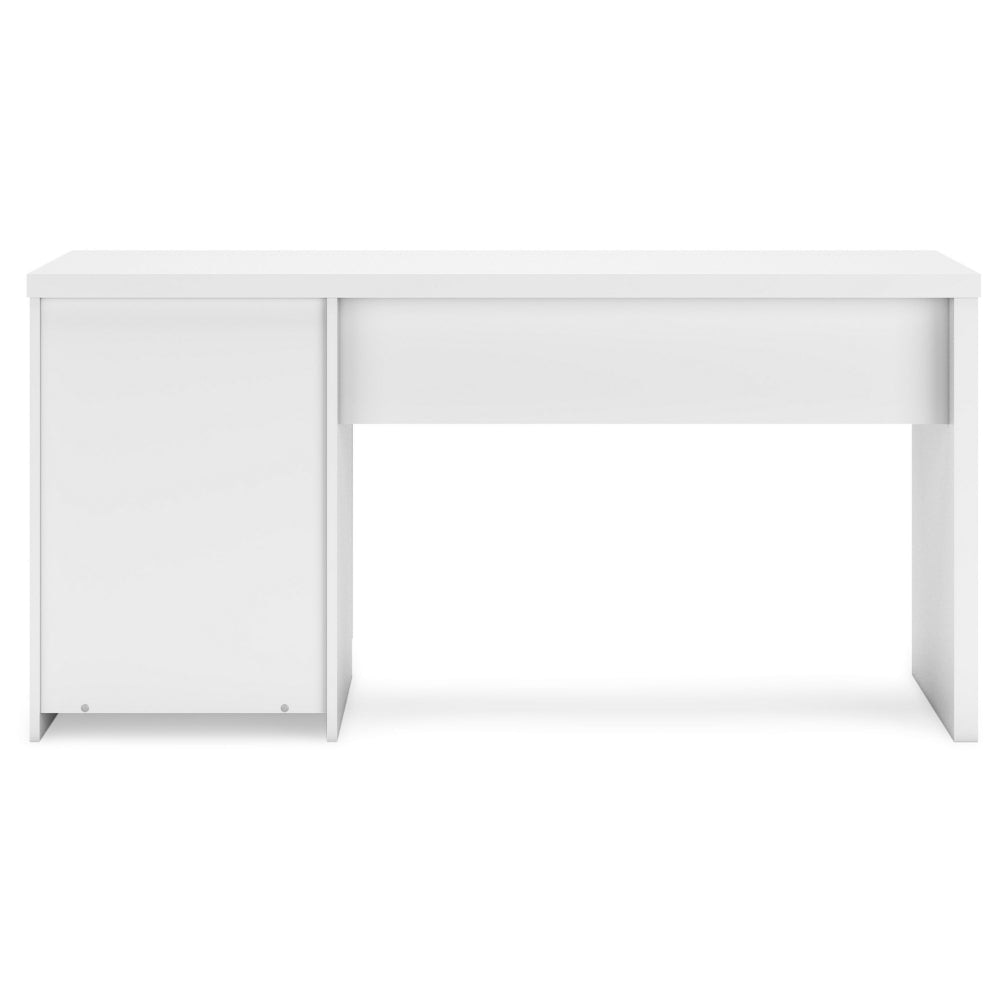 Ashley Onira Home Office Desk | 60’’ Rectangular Top w Drawer | White Wood BM328131