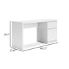 Ashley Onira Home Office Desk | 60’’ Rectangular Top w Drawer | White Wood BM328131