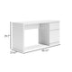 Ashley Onira Home Office Desk | 60’’ Rectangular Top w Drawer | White Wood BM328131