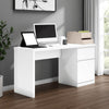 Ashley Onira Home Office Desk | 60" Rectangular Top w Drawer | White Wood
