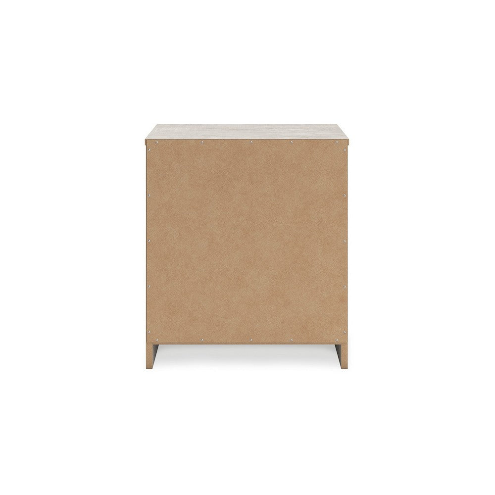Ashley Shawn Nightstand I 1 Drawer and 1 Shelf I Light Gray Wood I 20’’ BM328137