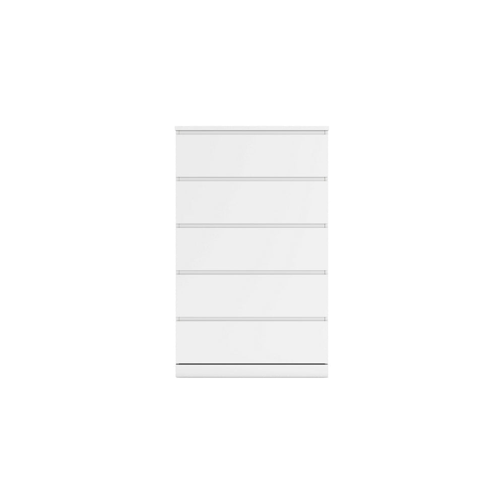 Ashley Onira Tall Dresser Chest I 5 Spacious Drawers I Modern White I 49’’ BM328144
