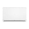 Ashley Heno Wide Dresser | 7 Storage Drawers | Nickel Round Knobs | White BM328170