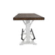 Ashley Becy Counter Height Dining Table | 60’’ | White and Brown Pine Wood BM328191