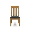 Ashley Raly Dining Side Chair Set of 2 | Brown Faux Leather | Slated Back BM328207