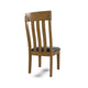 Ashley Raly Dining Side Chair Set of 2 | Brown Faux Leather | Slated Back BM328207