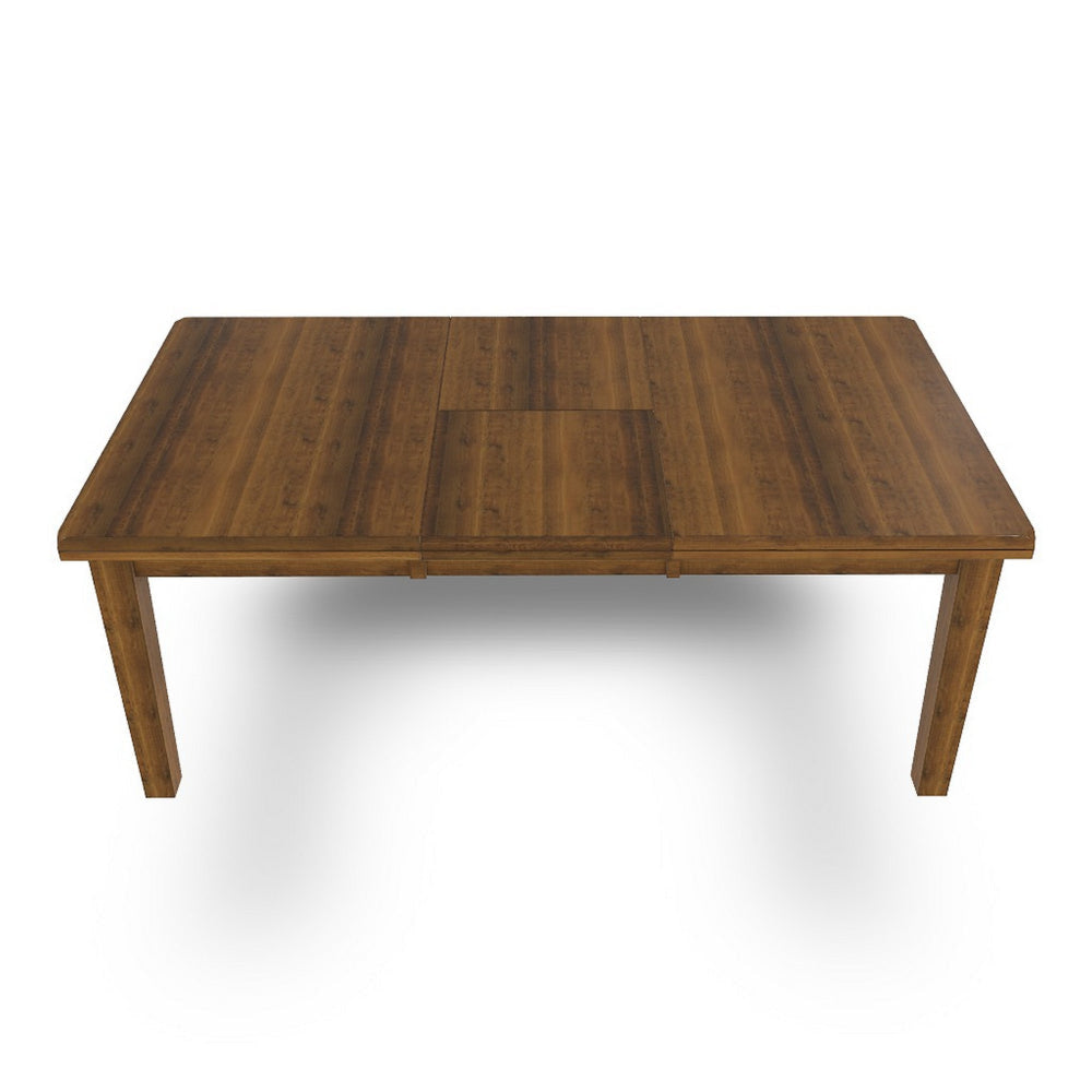 Ashley Raly Dining Table | Brown Wood Extendable 60-78’’ Top Butterfly Leaf BM328209