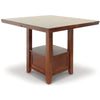 Ashley Raly Counter Height Dining Table | Extendable 42-60’’ | Leaf | Brown BM328210