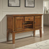 Ashley Raly Dining Sideboard Server | 56" | Wine Rack and 2 Cabinets | Brown